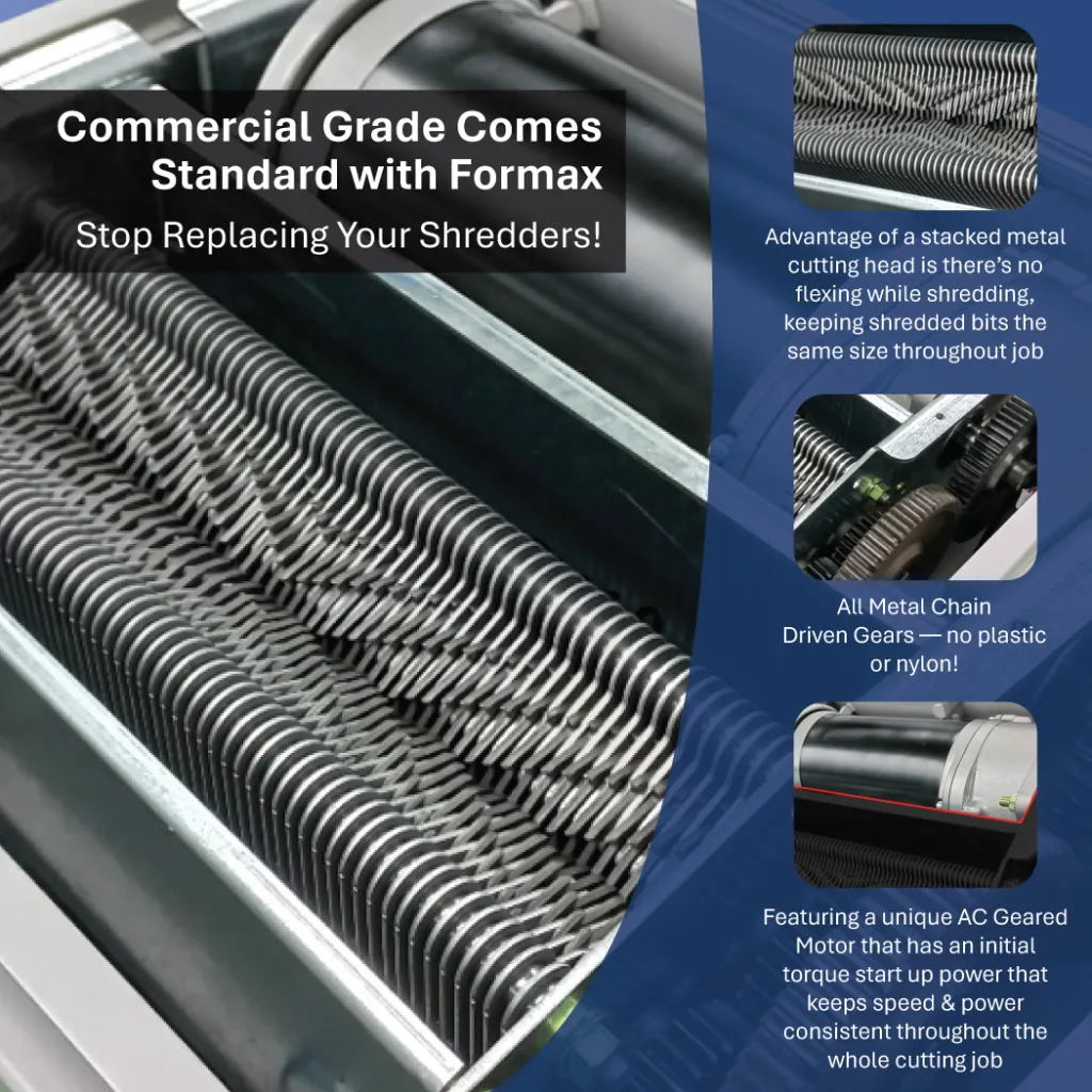 FD 8304CC Deskside Shredder