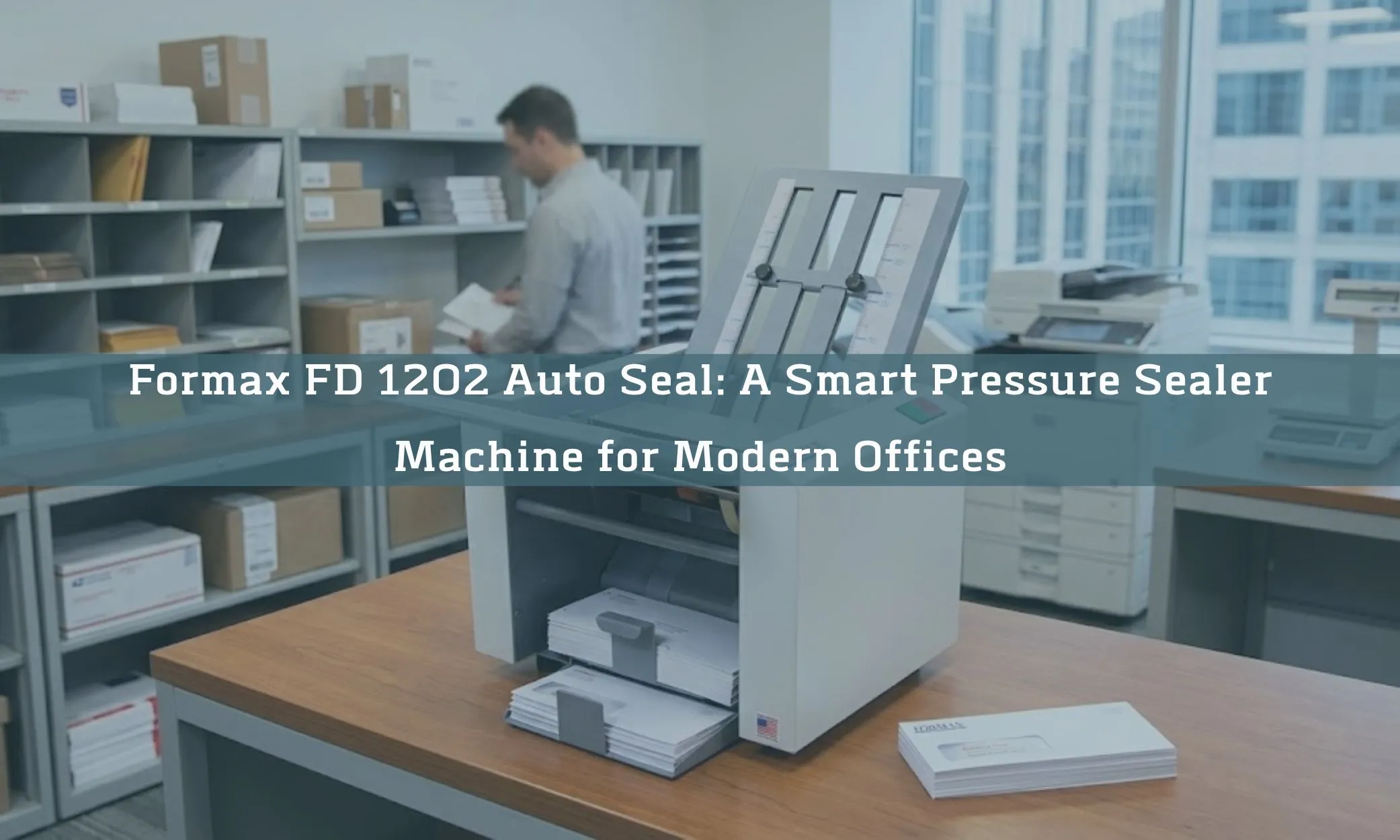 Formax FD 1202 Auto Seal: A Smart Pressure Sealer Machine for Modern Offices
