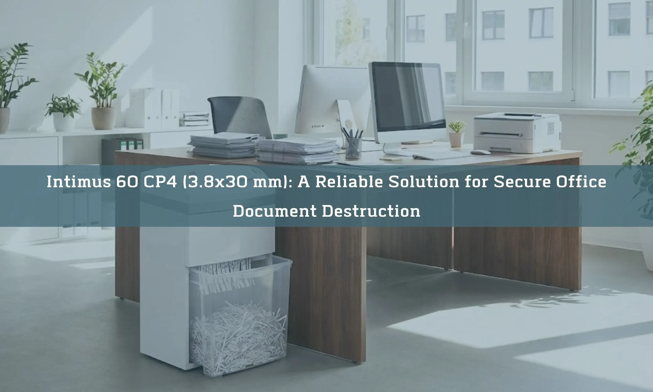 Intimus 60 CP4 (3.8x30 mm): A Reliable Solution for Secure Office Document Destruction