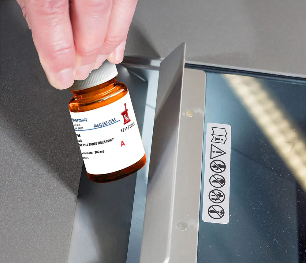 Intimus 85 RX Pill Bottle & Pharmacy Shredder
