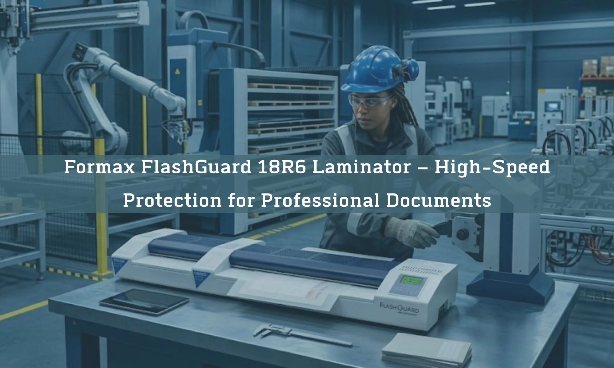Formax FlashGuard 18R6 Laminator – High-Speed Protection for Professional Documents