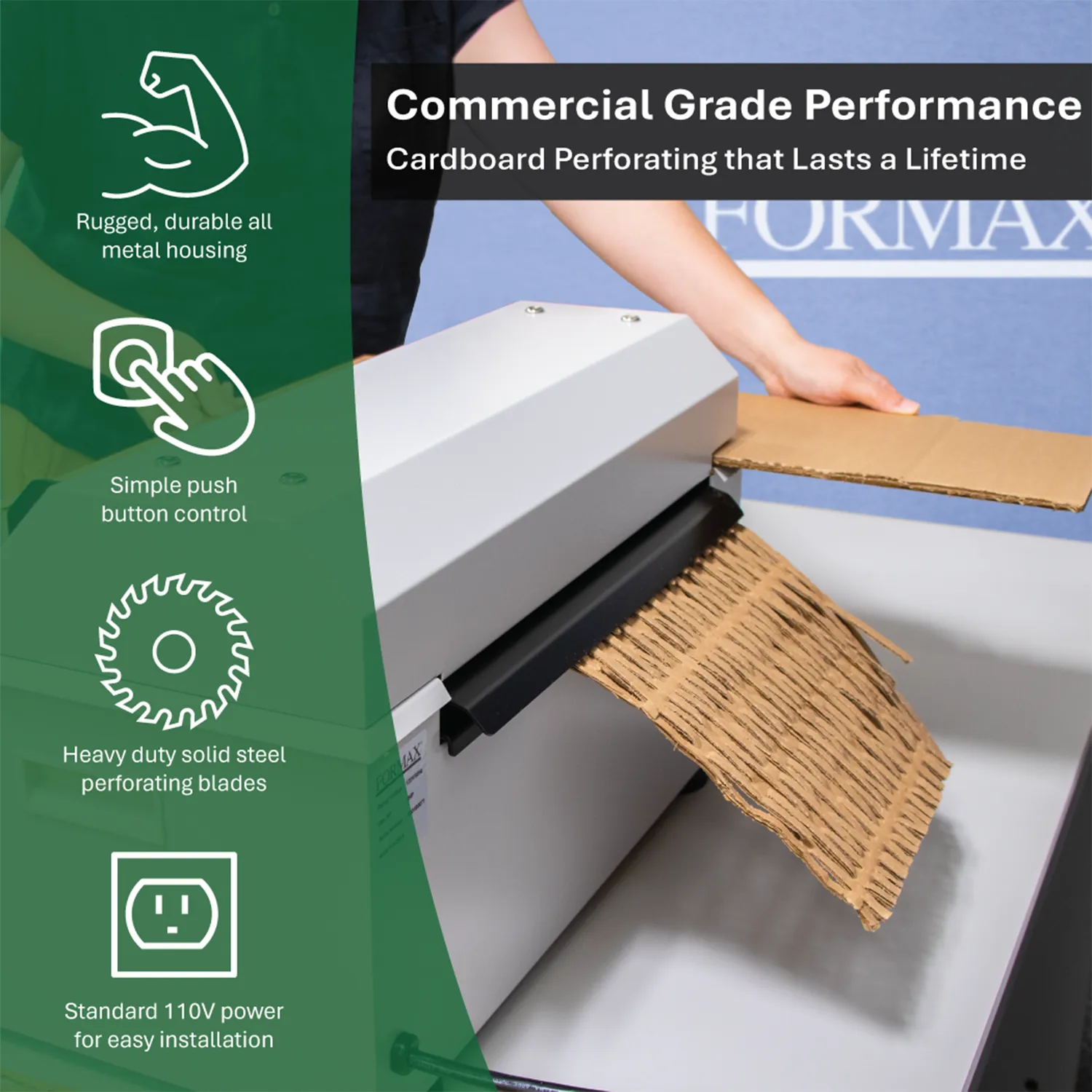 Formax Greenwave 412 Cardboard Perforator