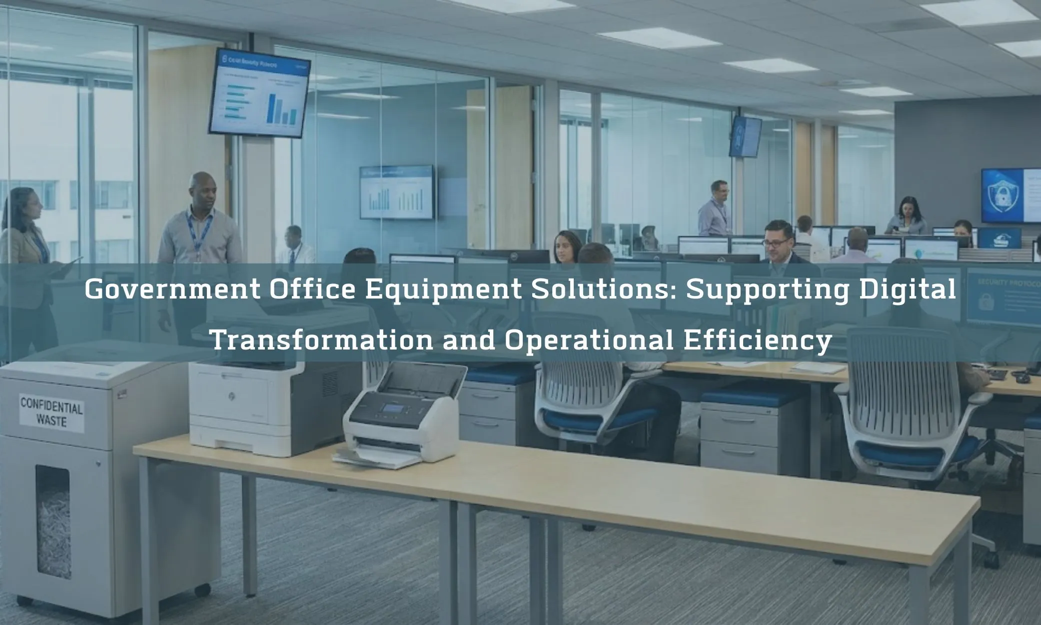Government Office Equipment Solutions: Supporting Digital Transformation and Operational Efficiency