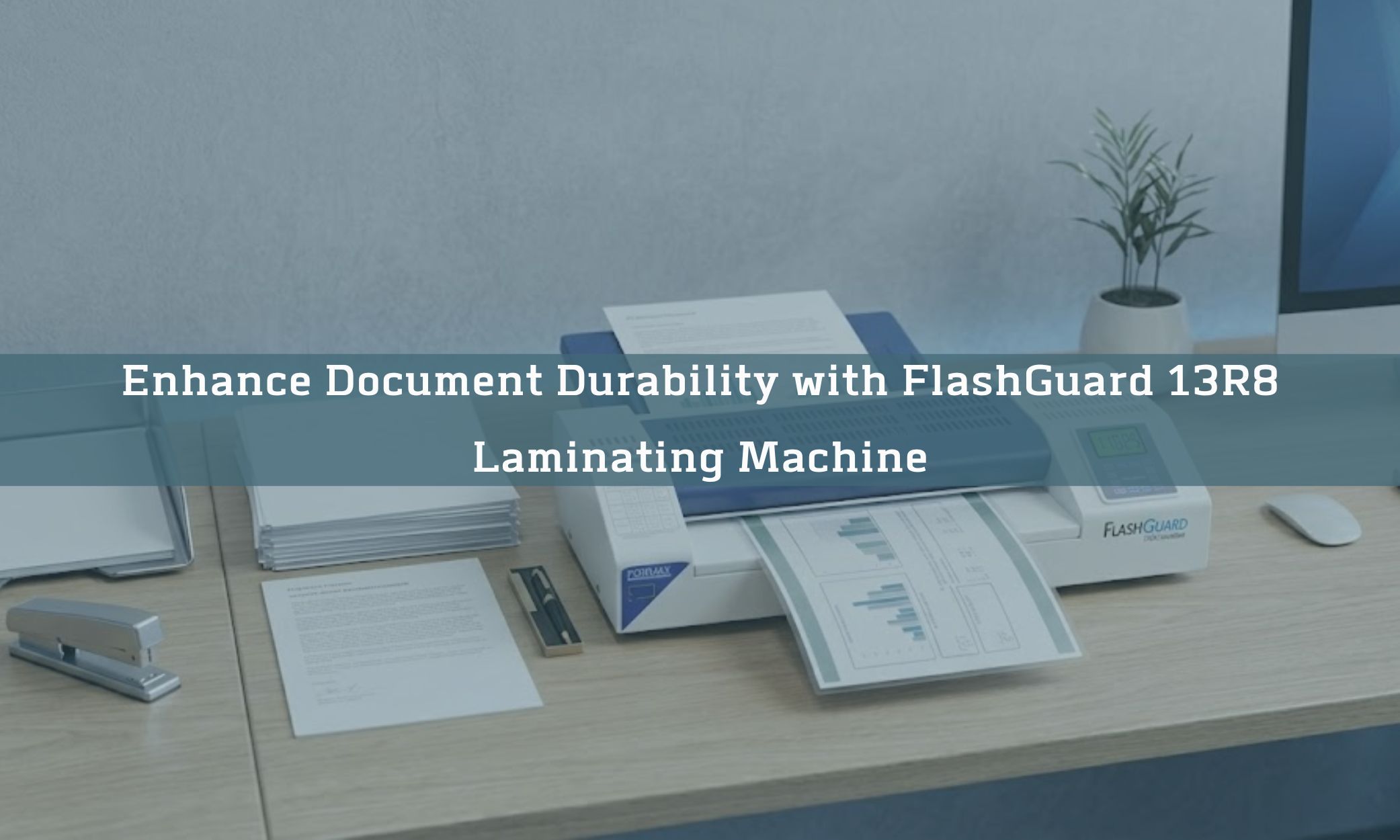 Enhance Document Durability with FlashGuard 13R8 Laminating Machine