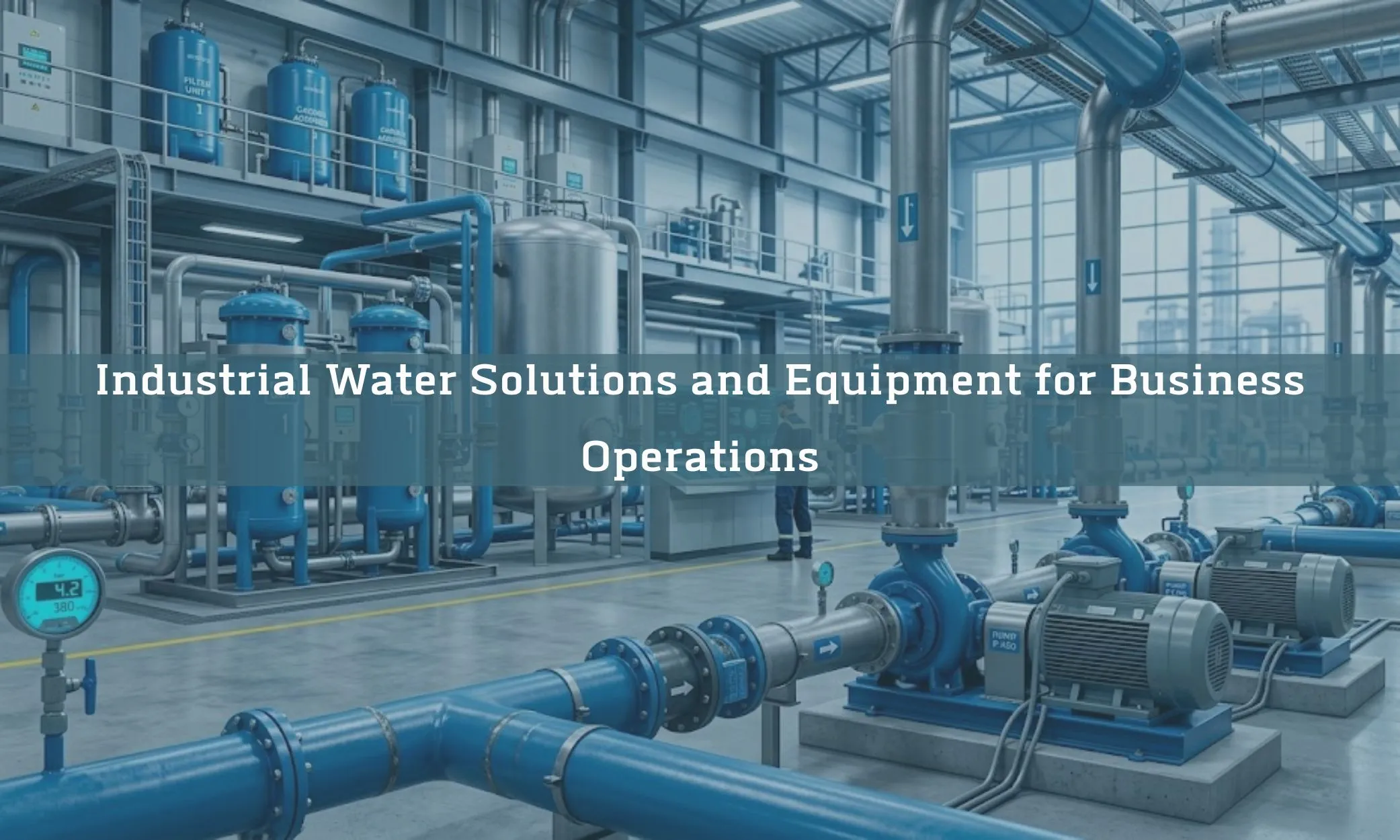 Industrial Water Solutions and Equipment for Business Operations
