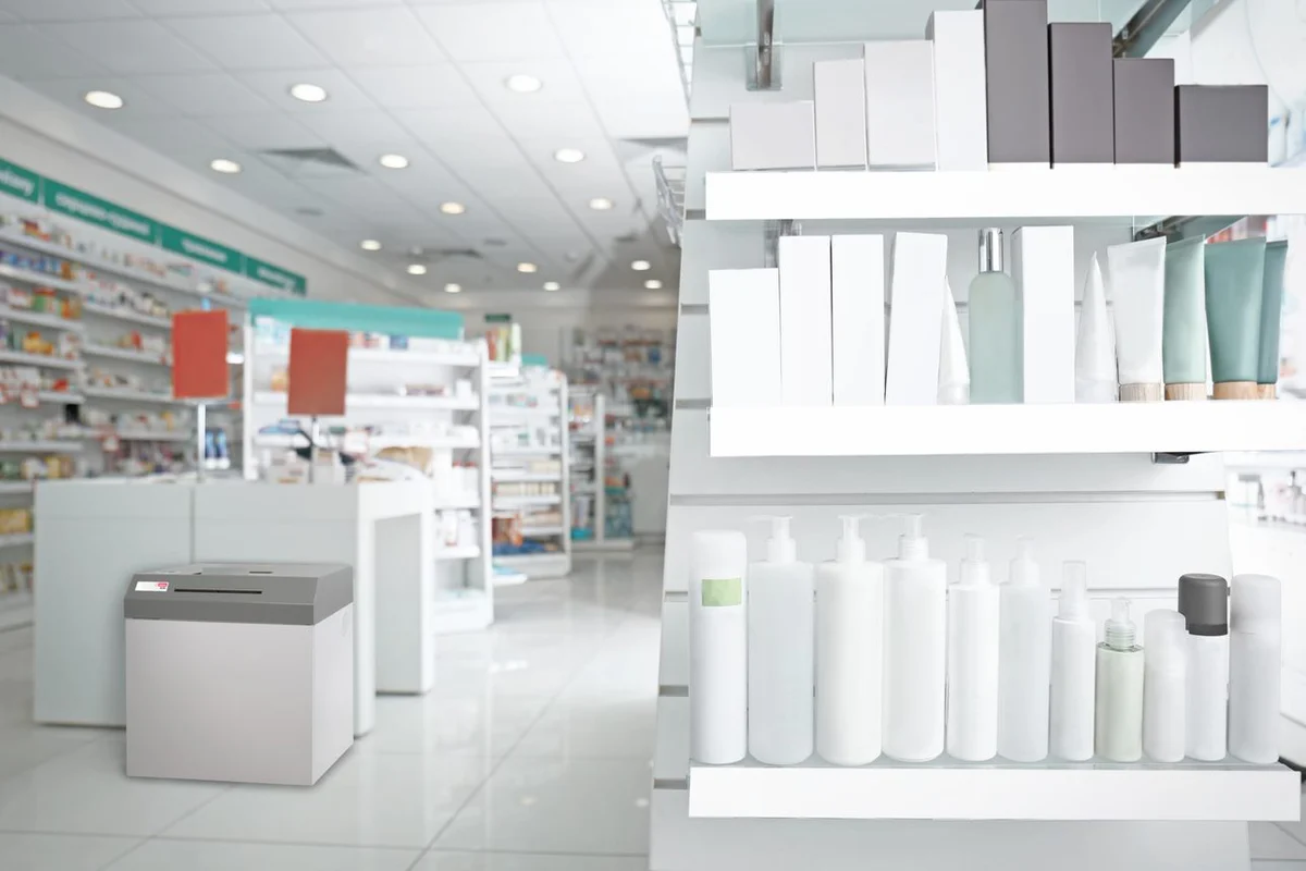 Intimus 85 RX Pill Bottle & Pharmacy Shredder