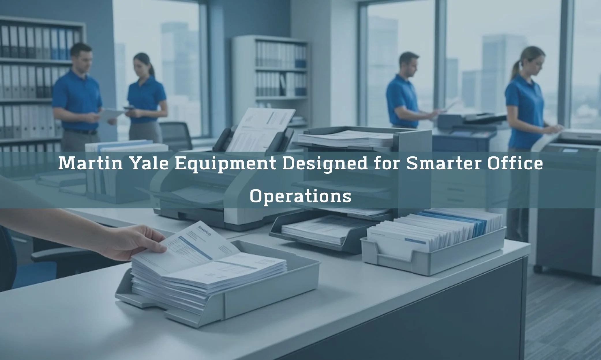 Martin Yale Equipment Designed for Smarter Office Operations