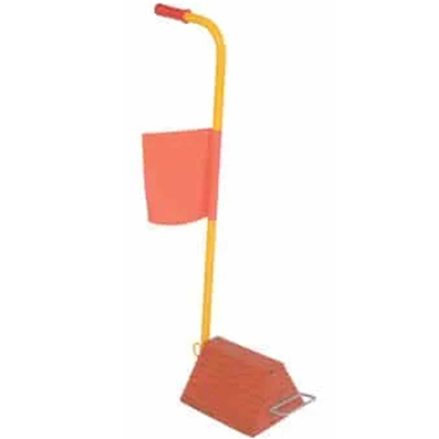 Vestil (Molded Rubber Wheel Chock With Handle and Flag ORWC-8-ERGO-FL )