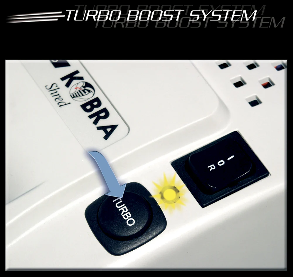 Kobra 240 SS5 Turbo Straight Cut Shredder