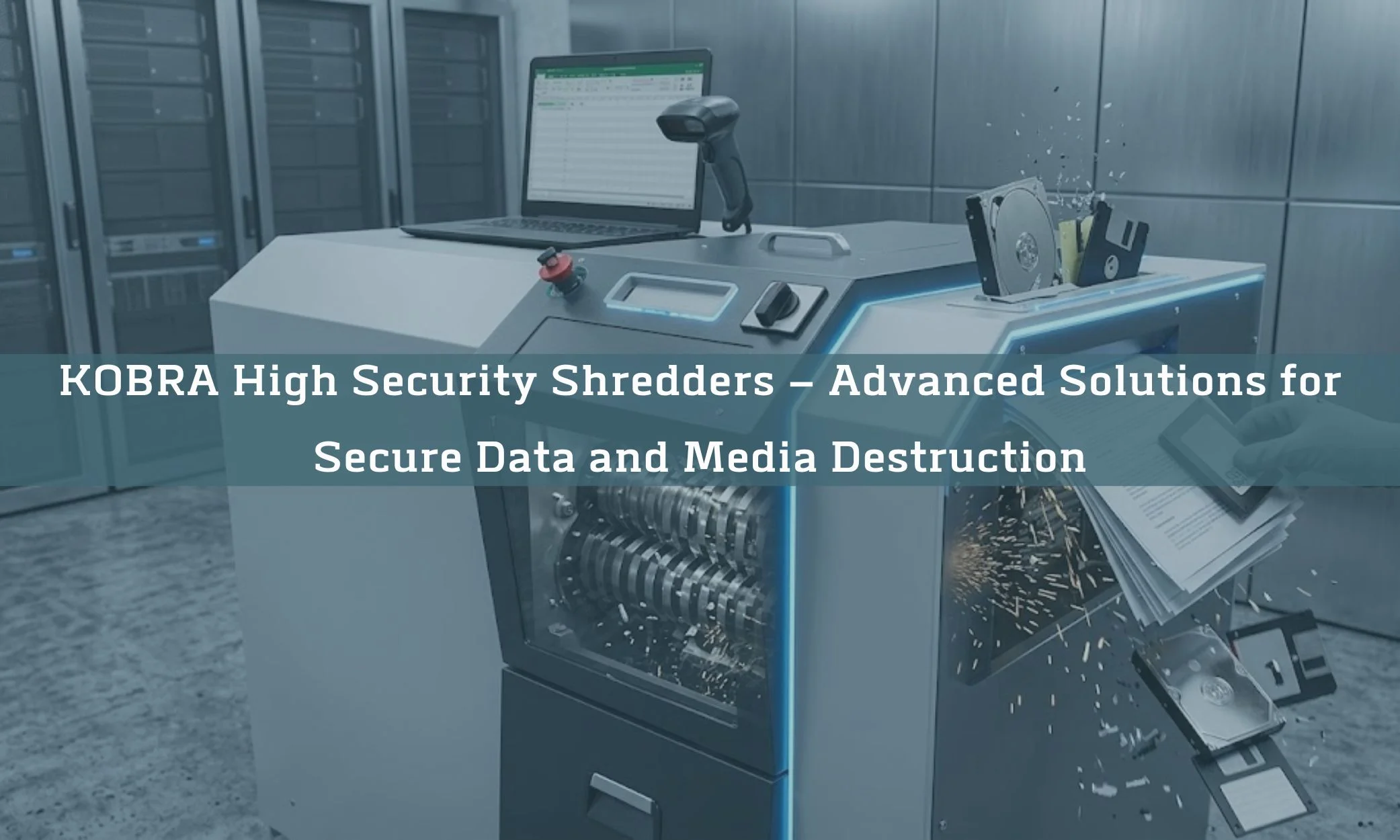KOBRA High Security Shredders – Advanced Solutions for Secure Data and Media Destruction