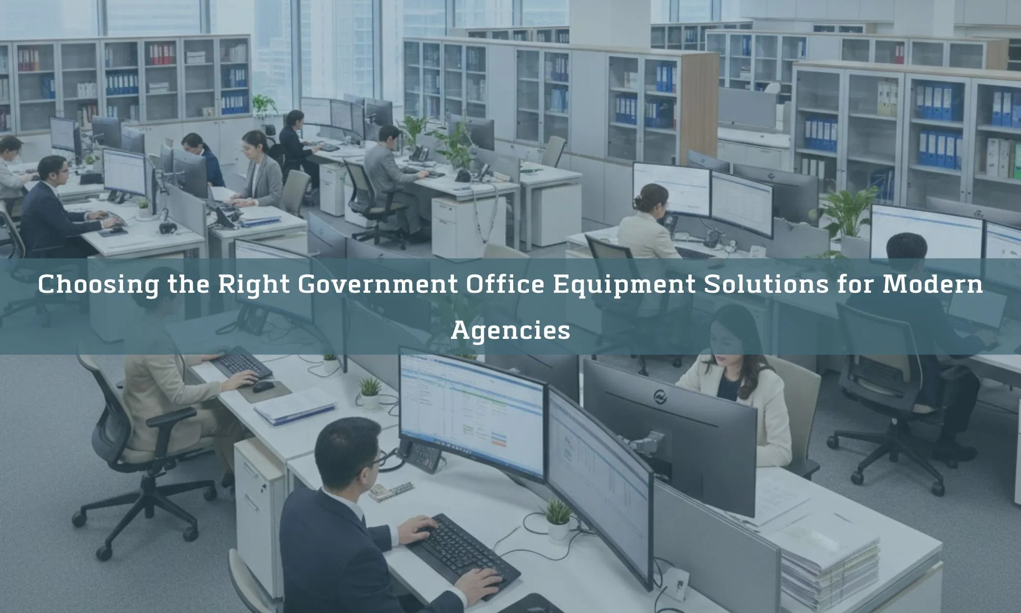 Choosing the Right Government Office Equipment Solutions for Modern Agencies