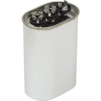 York S1-024-23996-700 Dual Oval Capacitor 20+5MFD 370V