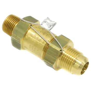 York 022-11398-000 Relief Valve 3/8" NPT x 1/2" SAE 350 PSI