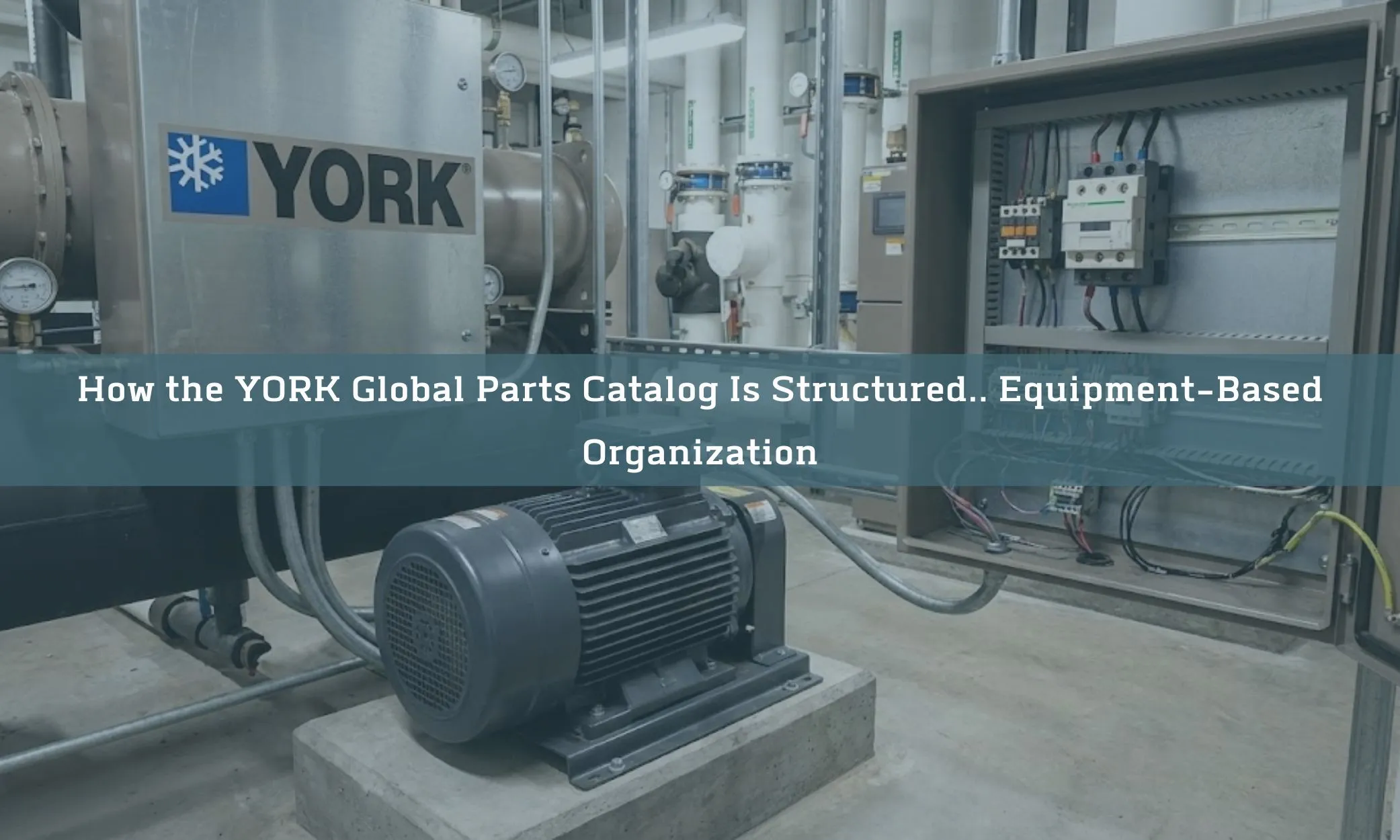 How the YORK Global Parts Catalog Is Structured.. Equipment-Based Organization