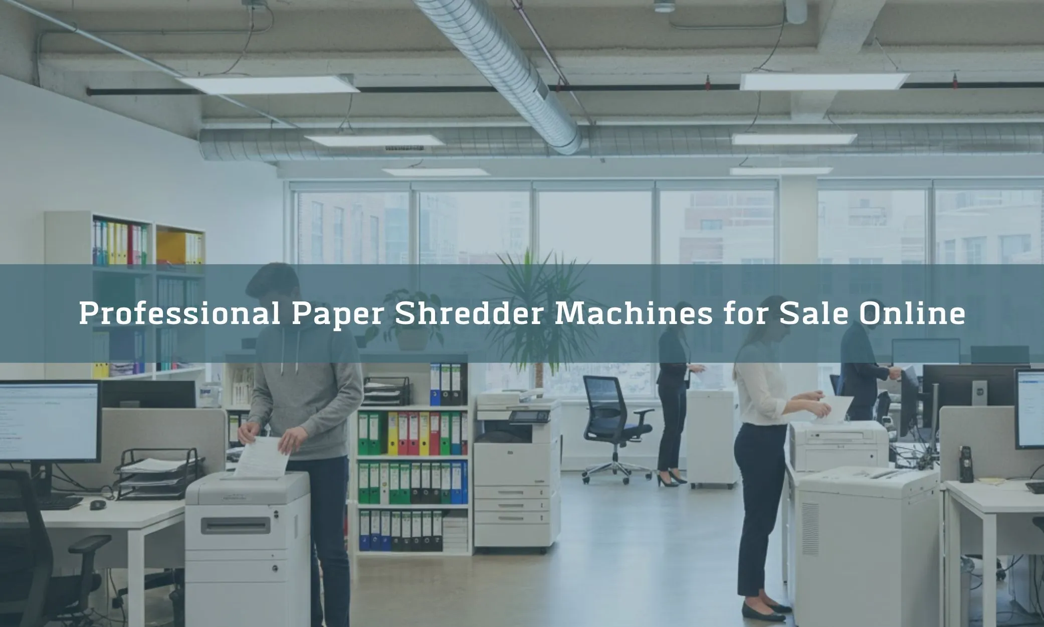 Professional Paper Shredder Machines for Sale Online