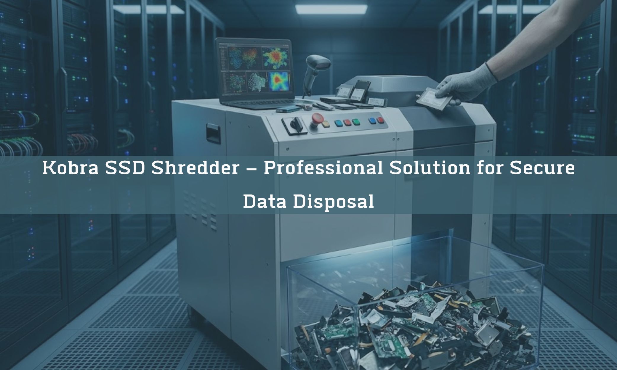 Kobra SSD Shredder – Professional Solution for Secure Data Disposal