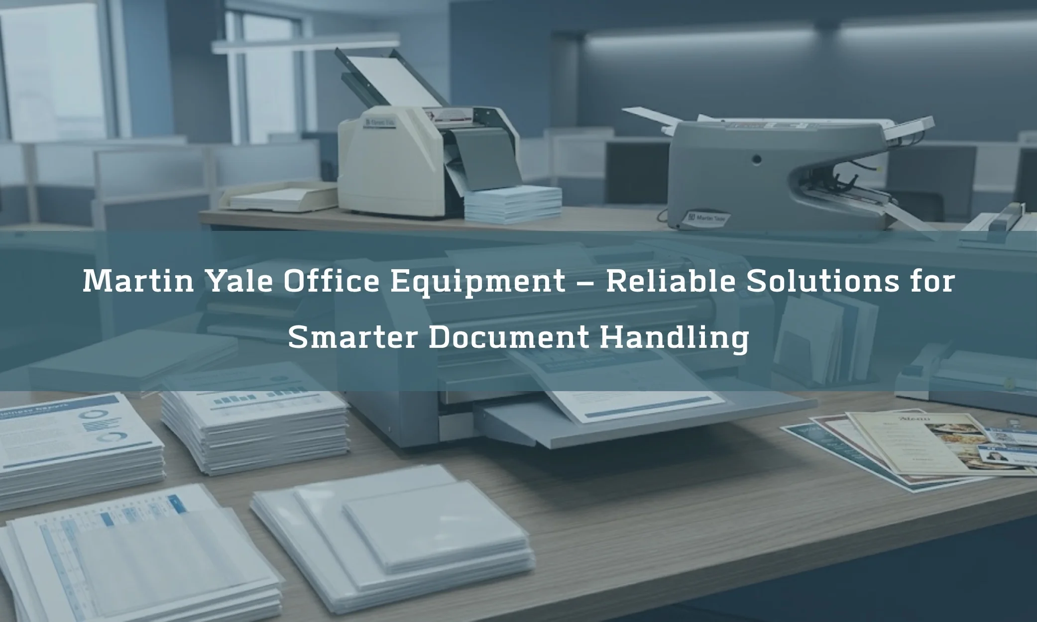 Martin Yale Office Equipment – Reliable Solutions for Smarter Document Handling