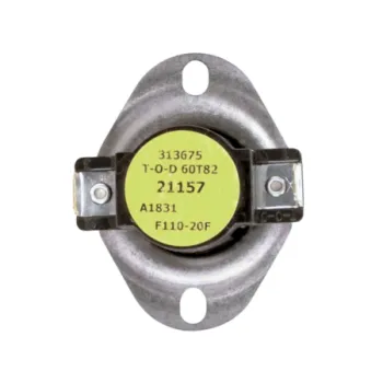 York S1-7975-3281 Fan Limit Switch 90° Open 110° Close Auto Reset