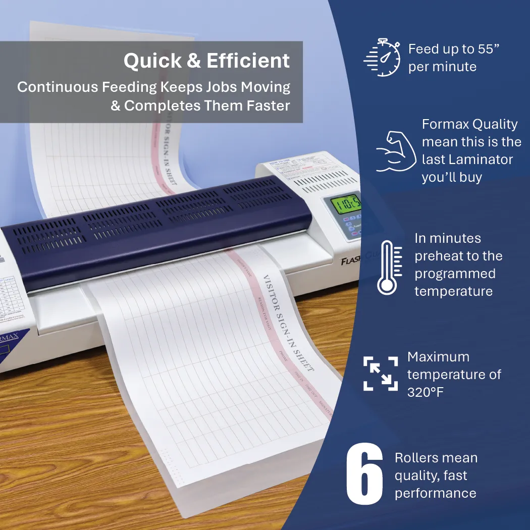 FORMAX FlashGuard 18R6 Laminator