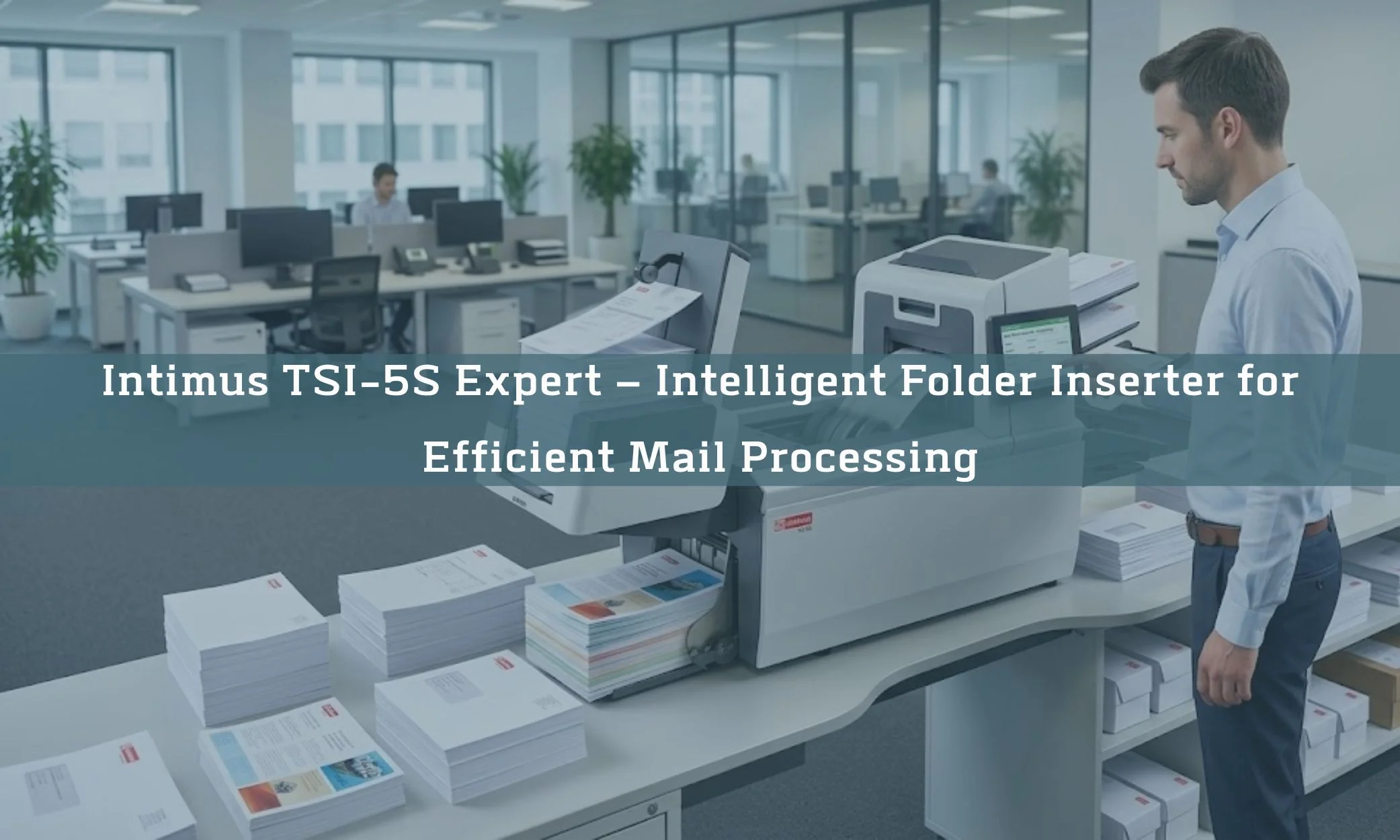 Intimus TSI-5S Expert – Intelligent Folder Inserter for Efficient Mail Processing